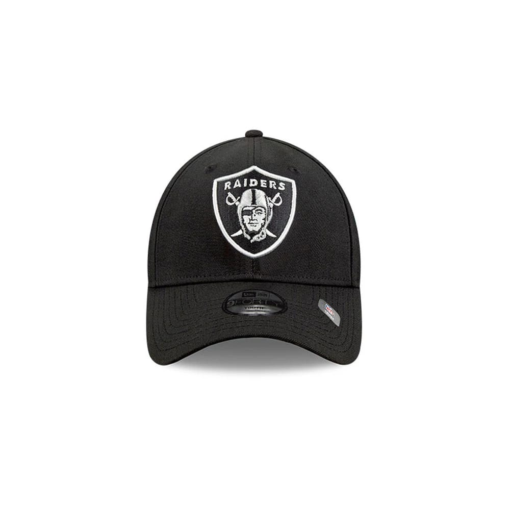 This is a Las Vegas Raiders The League Black 9FORTY Cap 2