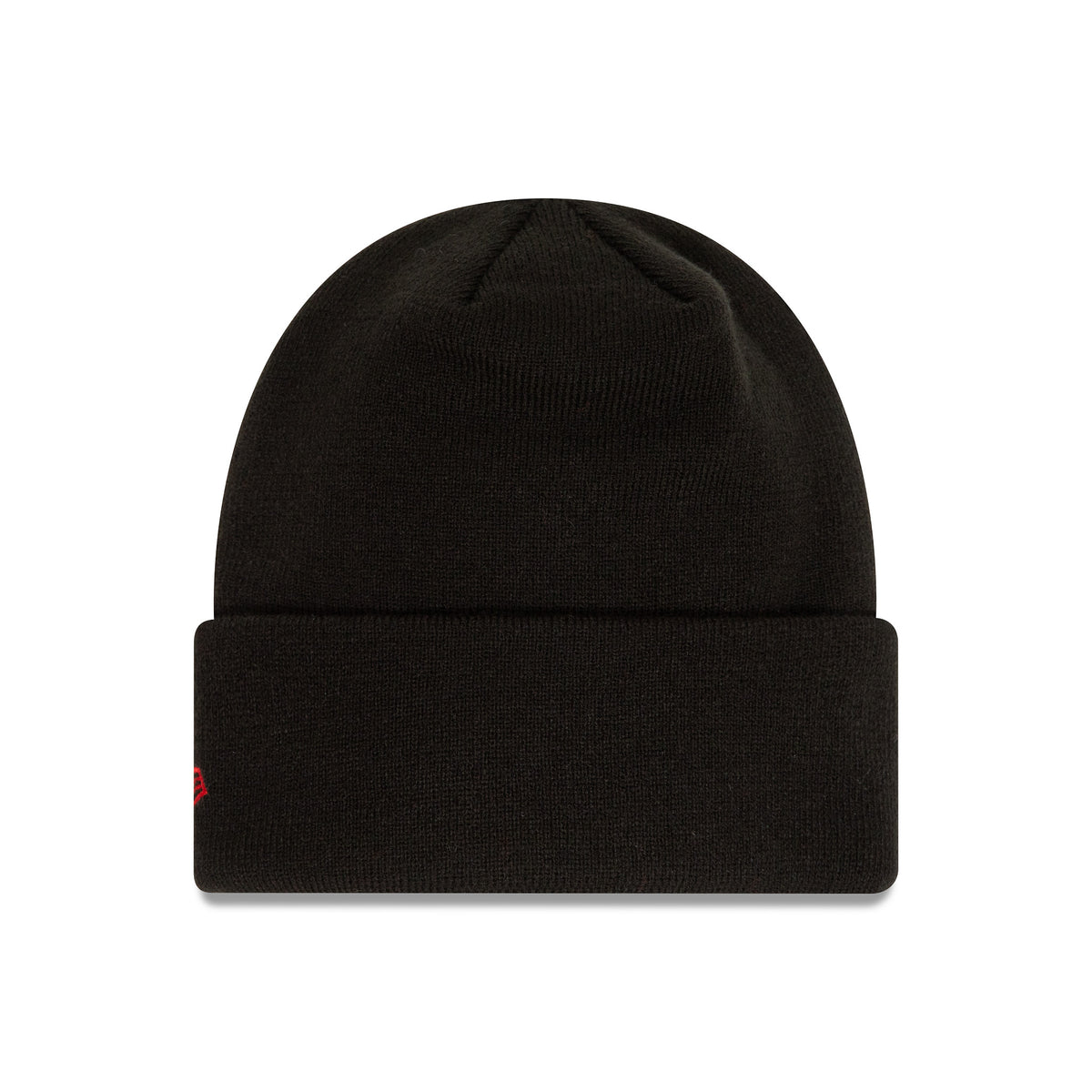 This is a Manchester United Essential Black Beanie Hat 2