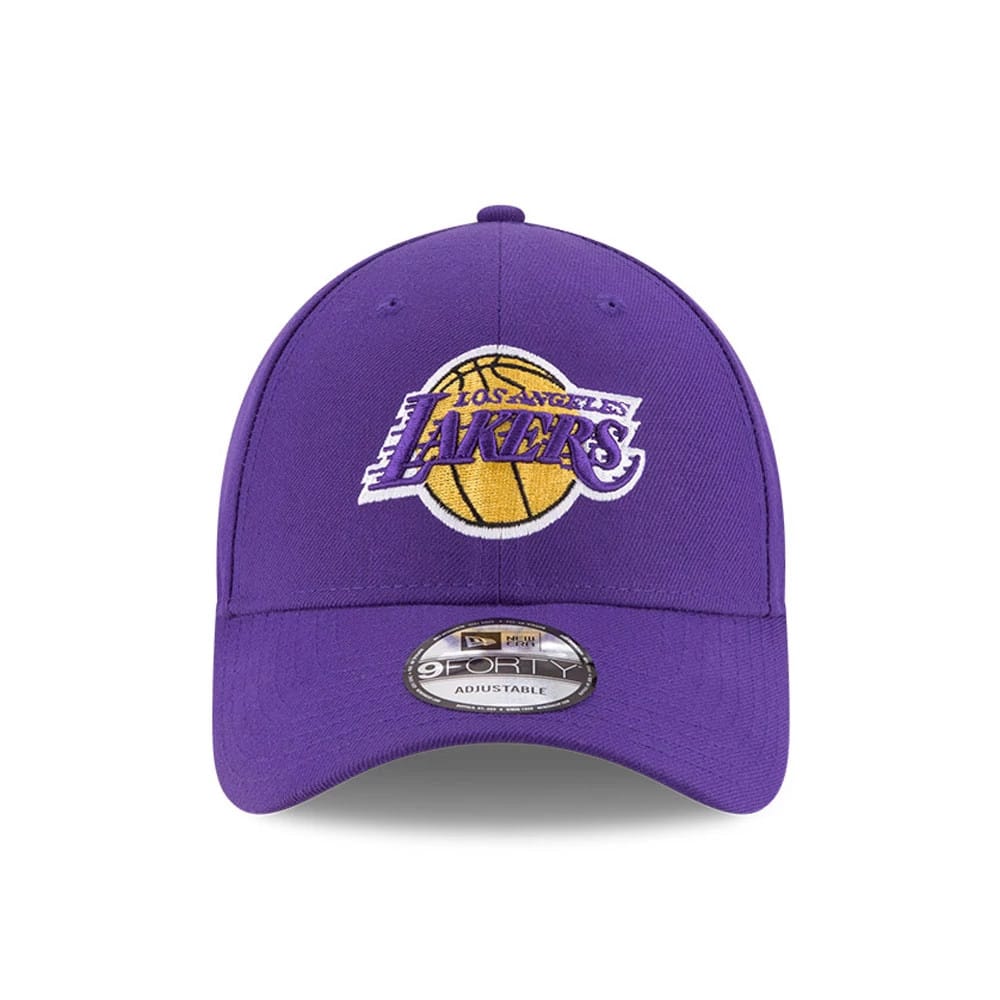 This is a LA Lakers The League Purple Youth 9FORTY Adjustable Cap 2