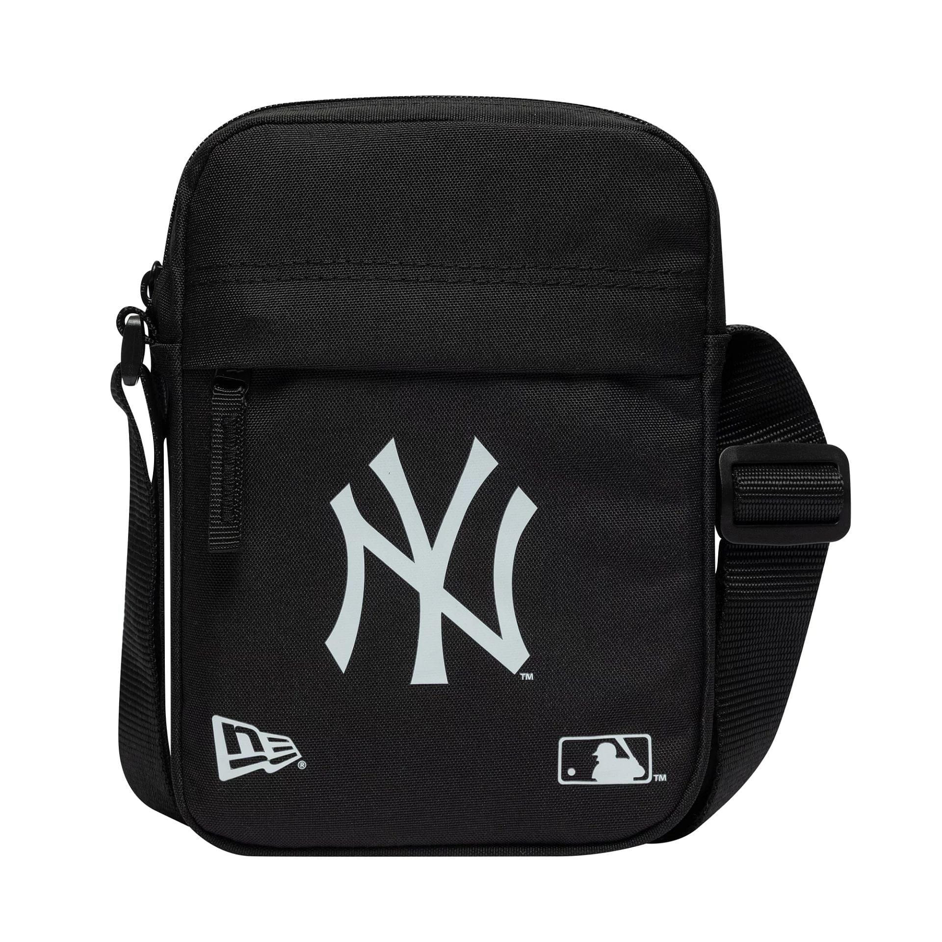 This is a New York Yankees Black Side Bag 1