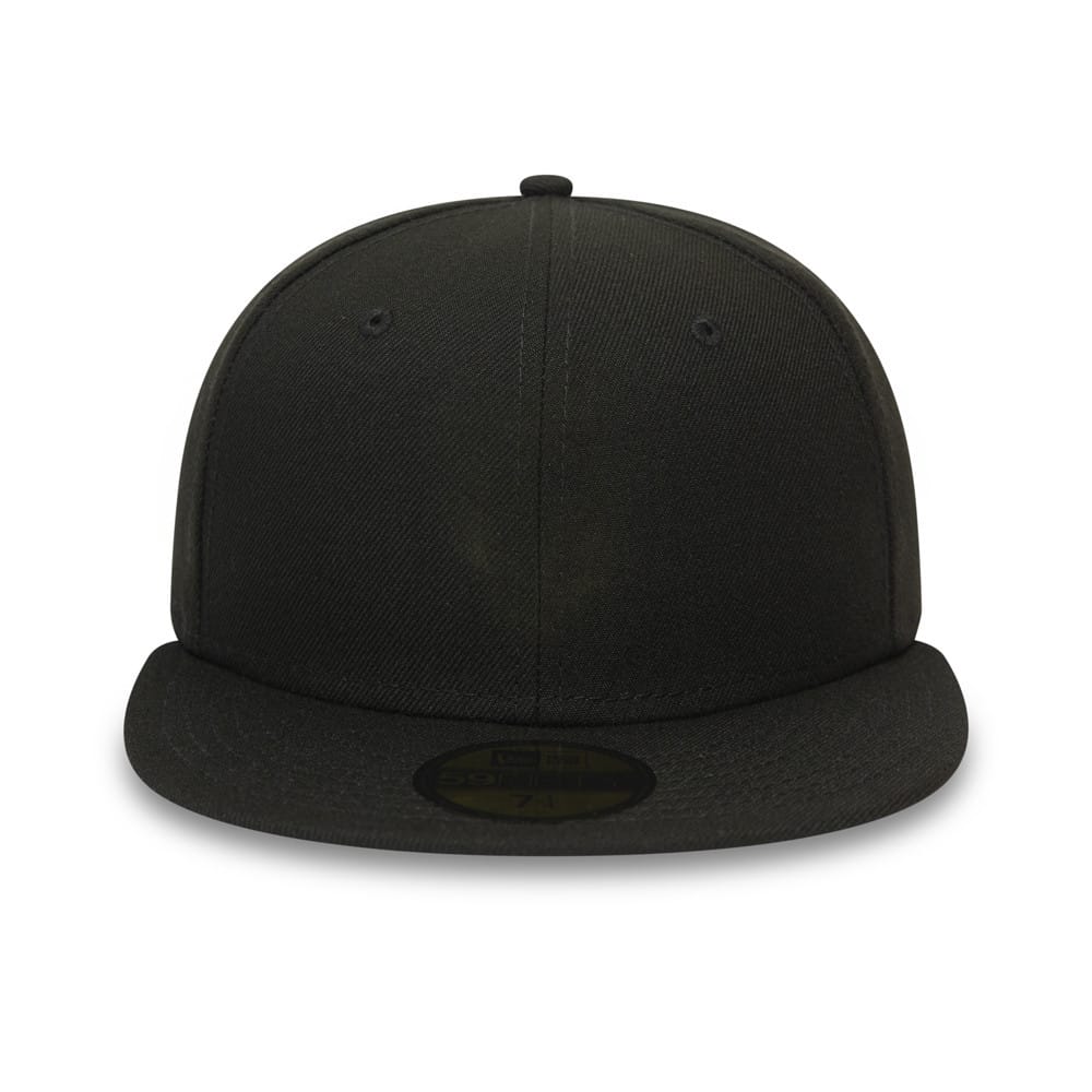 This is a New Era Blank Essential Black 59FIFTY Cap 2