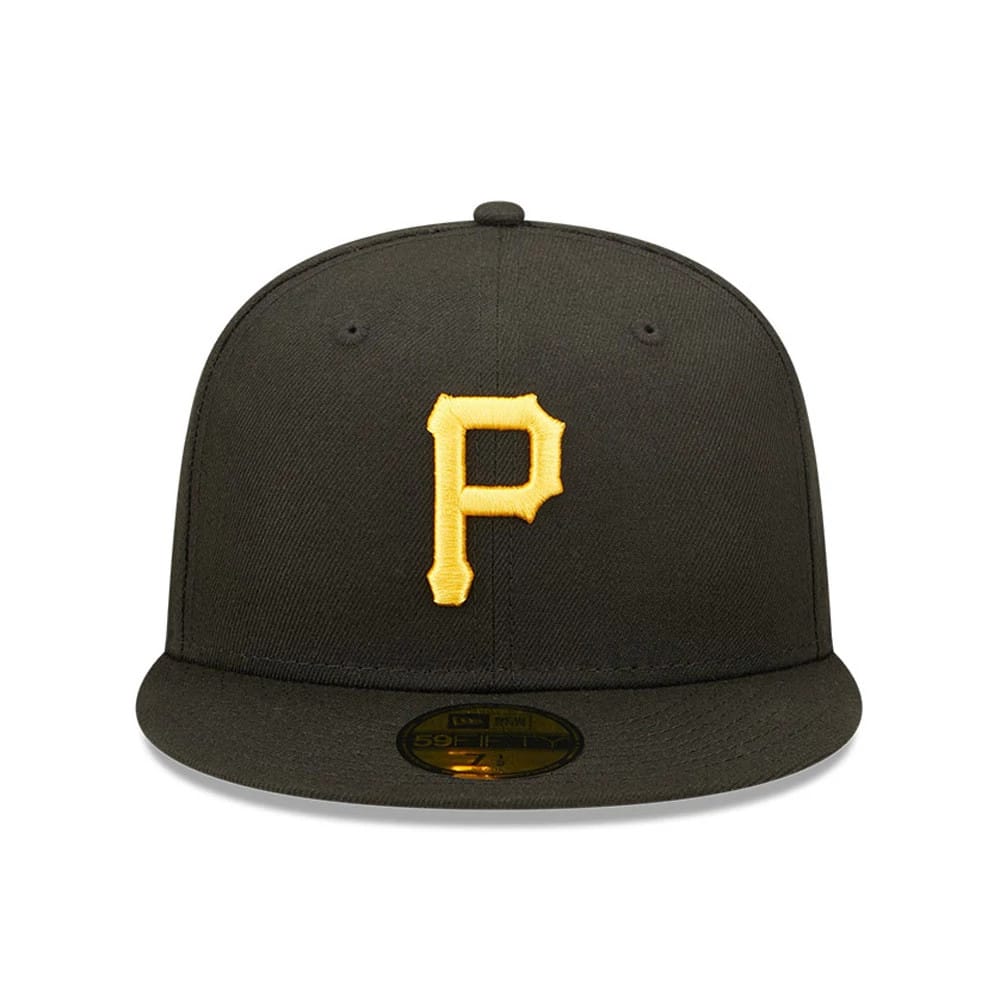 This is a Pittsburgh Pirates Authentic On Field Game Black 59FIFTY Cap 2