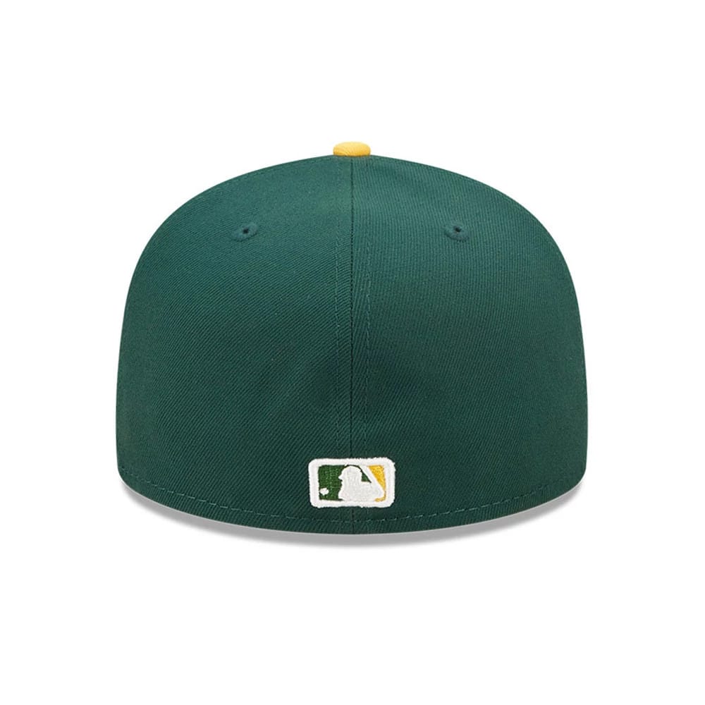 This is a Oakland Athletics MLB Dark Green 59FIFTY Fitted Cap 3
