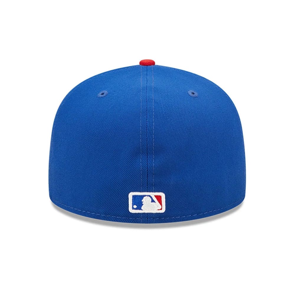 This is a Chicago Cubs Authentic On Field Game Blue 59FIFTY Cap 5