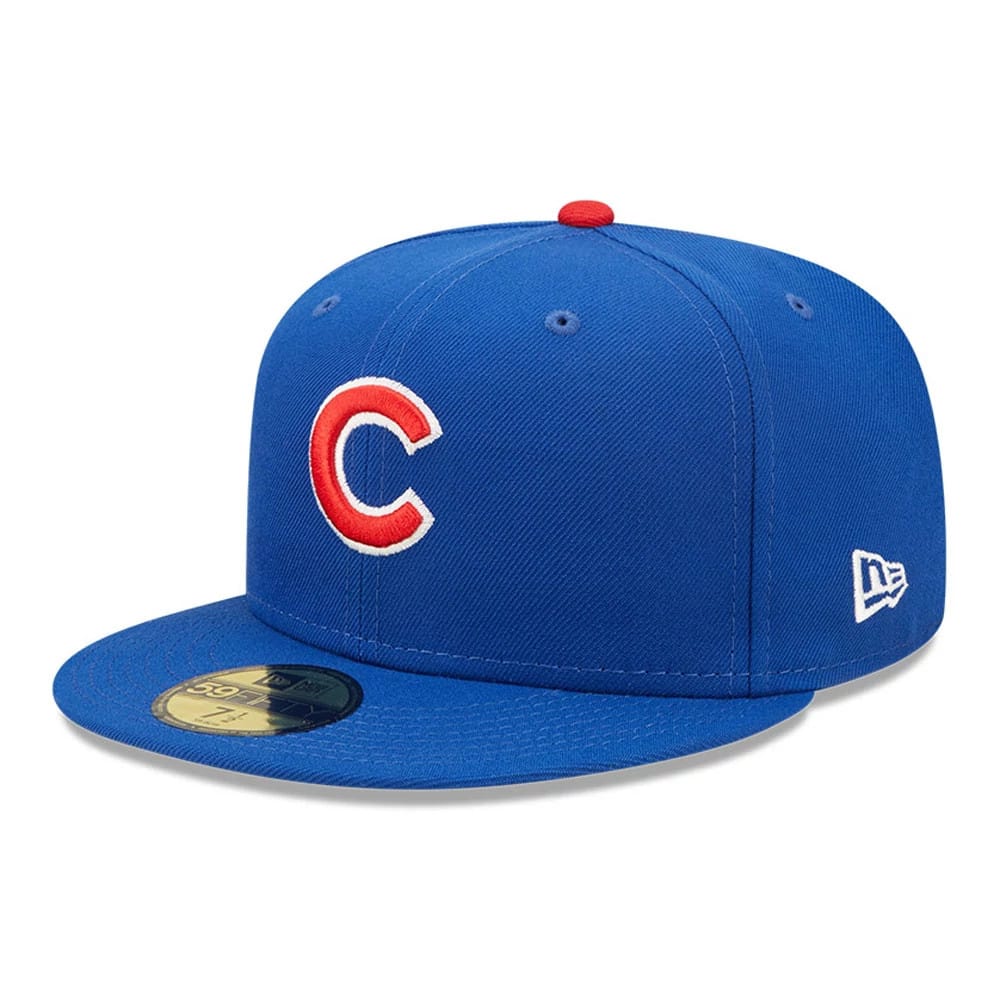 This is a Chicago Cubs Authentic On Field Game Blue 59FIFTY Cap 1