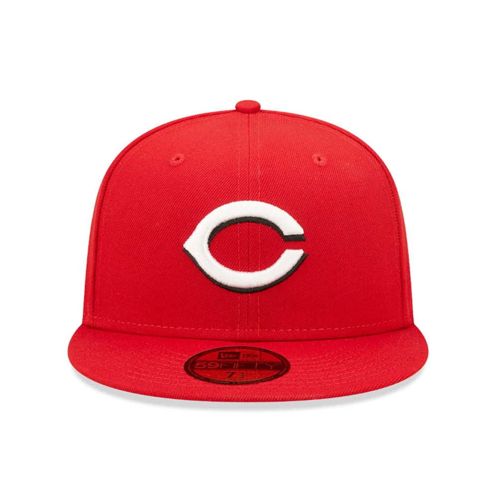 This is a Cincinnati Reds AC Perf Red 59FIFTY Cap 3