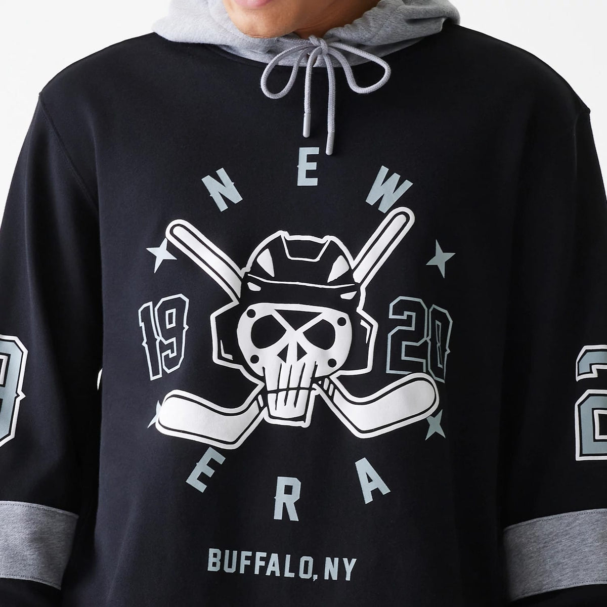 New Era Street Dangle Grey Pullover Hoodie 3