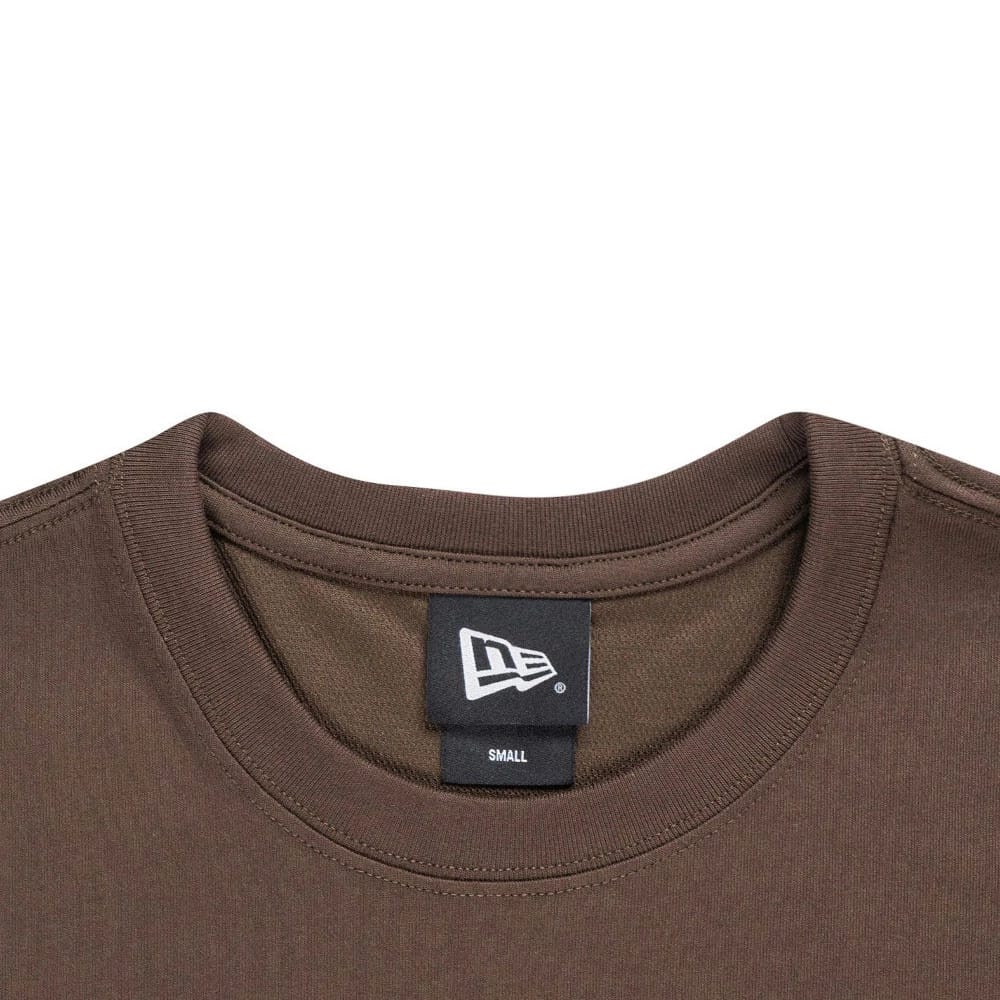 The model is wearing this New Era Year Of The Horse T-Shirt in brown. 5