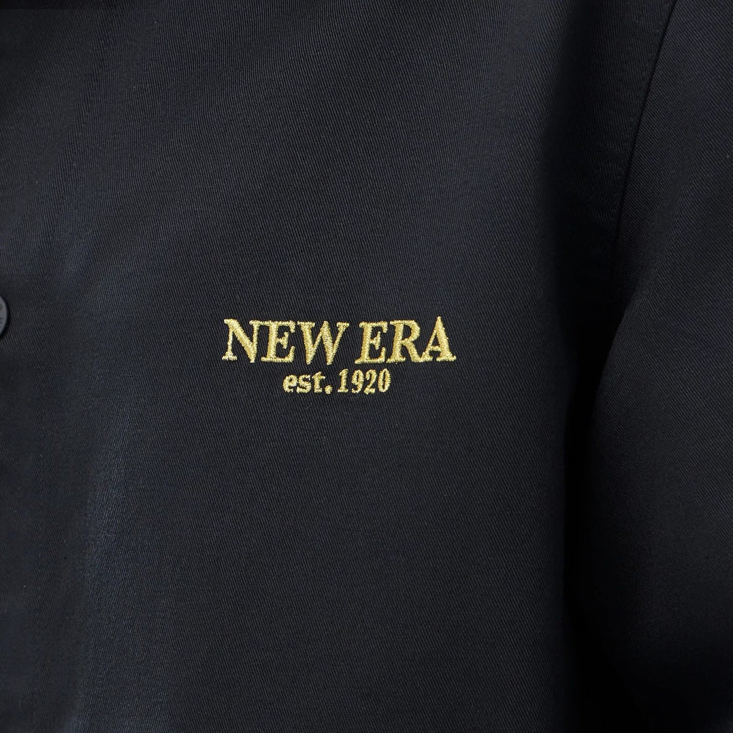 The model is wearing this New Era Year Of The Horse Jacket in black. 5