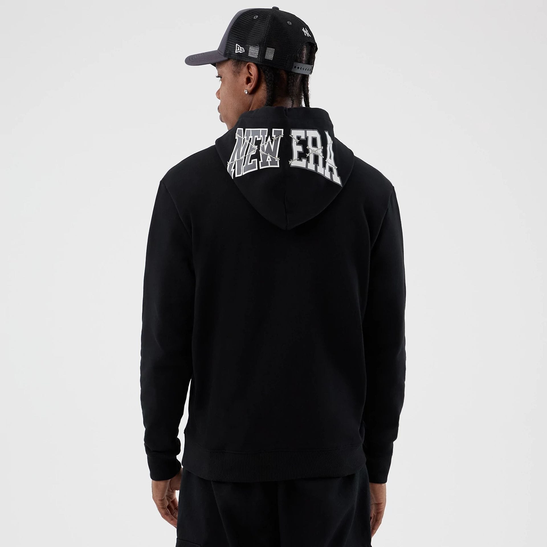 New Era Street Graphic Black Pullover Hoodie 2