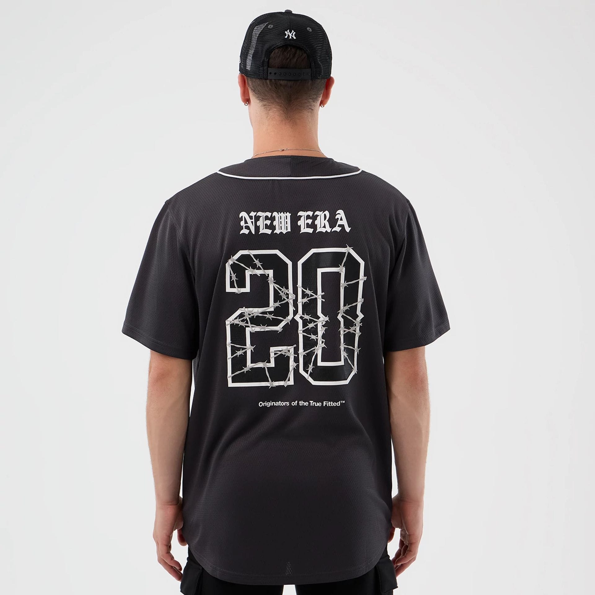 New Era Street Graphic Dark Grey Jersey 2