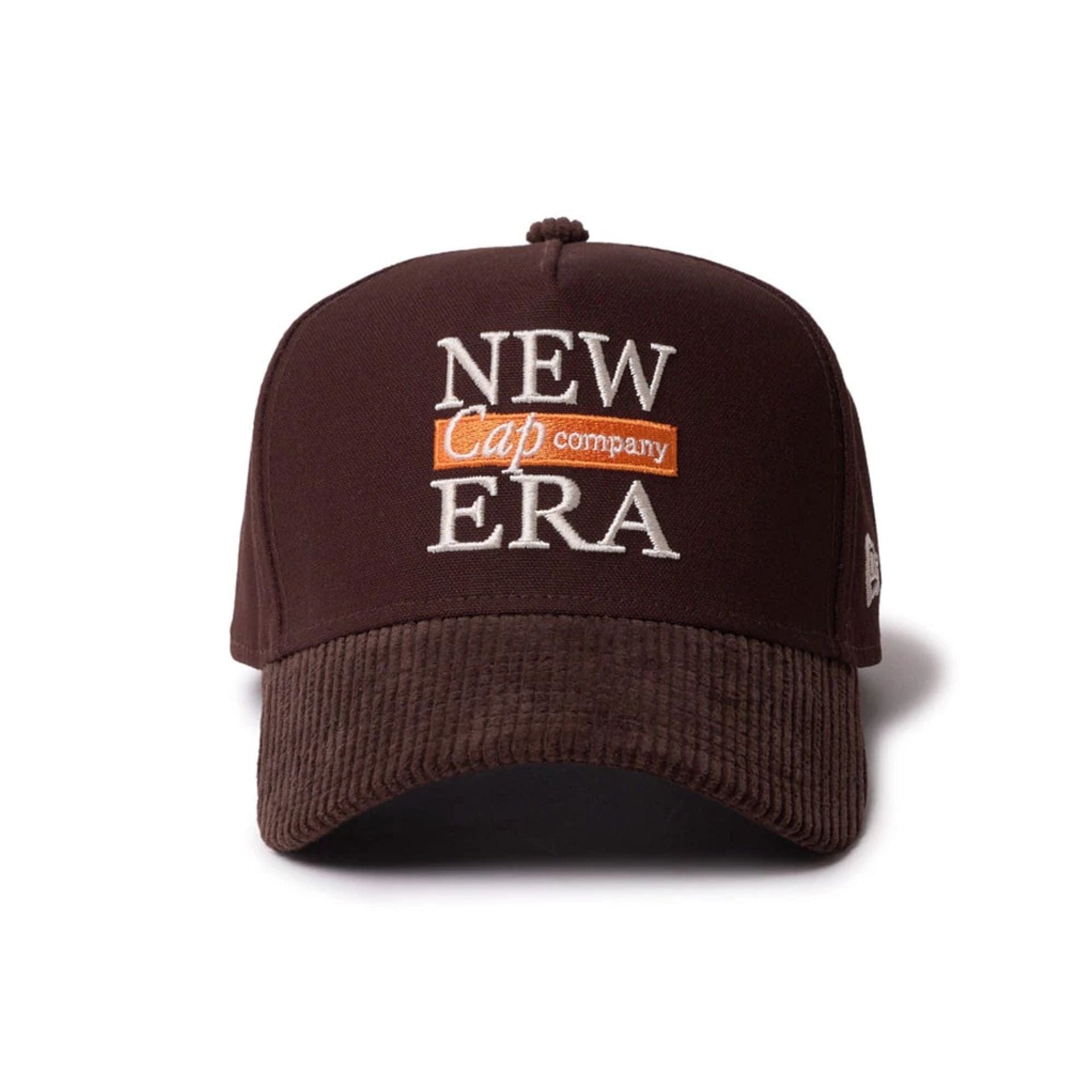 This is a New Era Duck 2Tone Dark Brown 9FORTY A-Frame Adjustable Cap 2