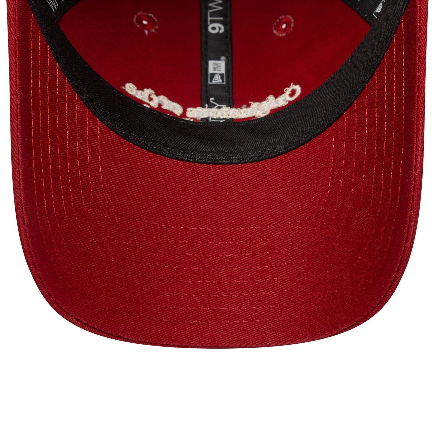 This is a New Era Spare Strap Red 9TWENTY Adjustable Cap 8