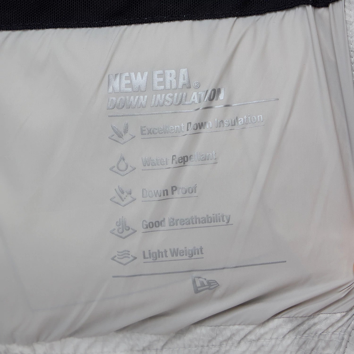 The Male model is wearing New Era Outdoor Natural Down Jacket 4