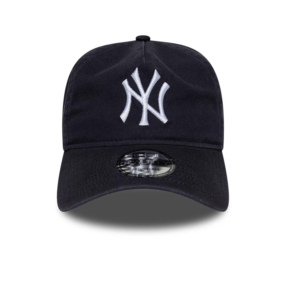 Pictured is this MLB New York Yankees 9TWENTY A-Frame Adjustable cap in navy. 3
