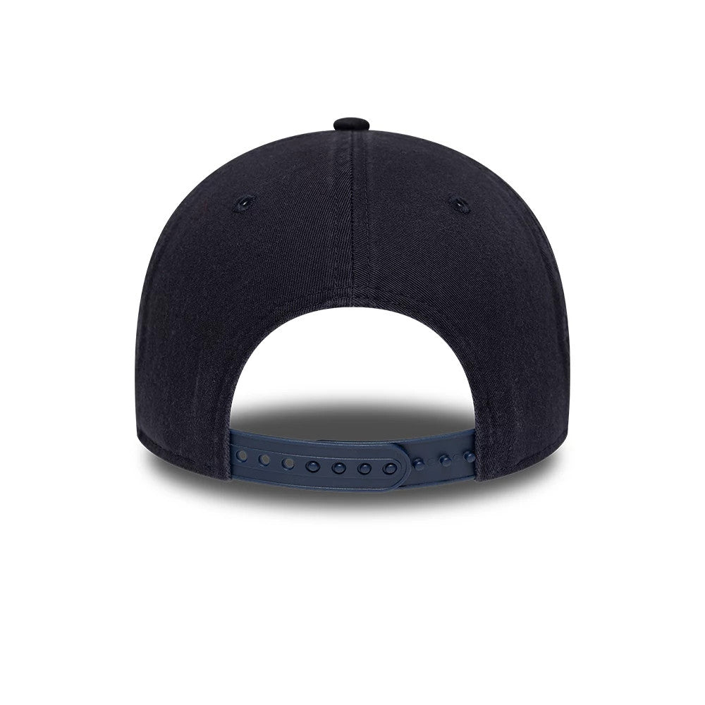 Pictured is this MLB New York Yankees 9TWENTY A-Frame Adjustable cap in navy. 7