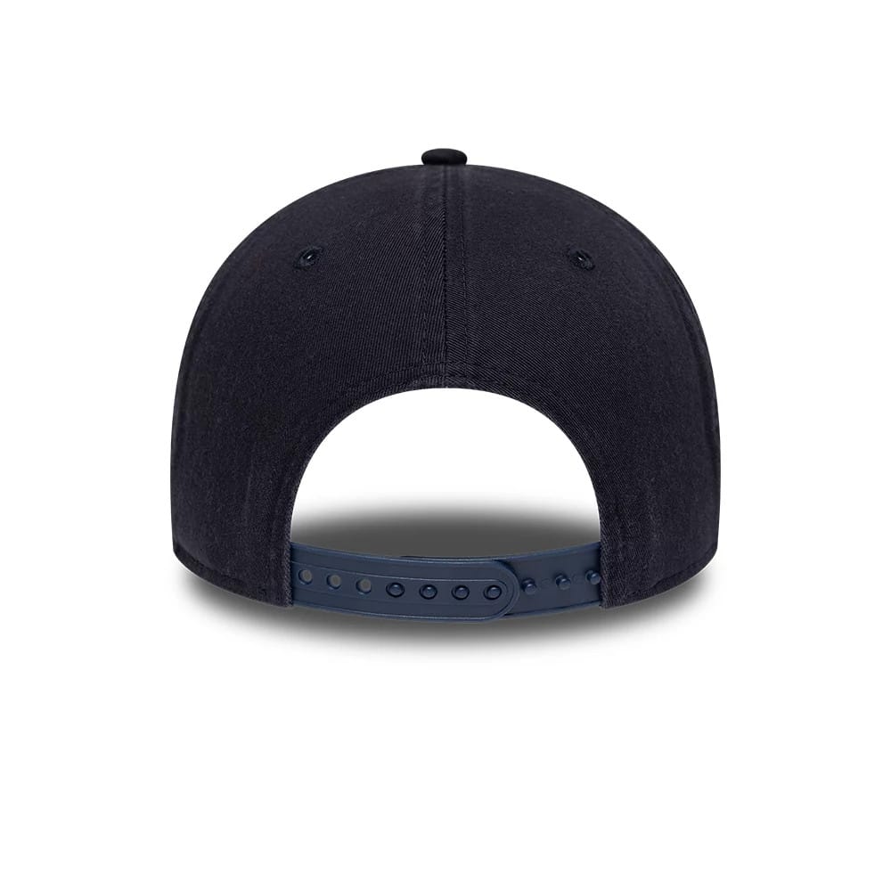 Pictured is this MLB New York Yankees 9TWENTY A-Frame Adjustable cap in navy. 7
