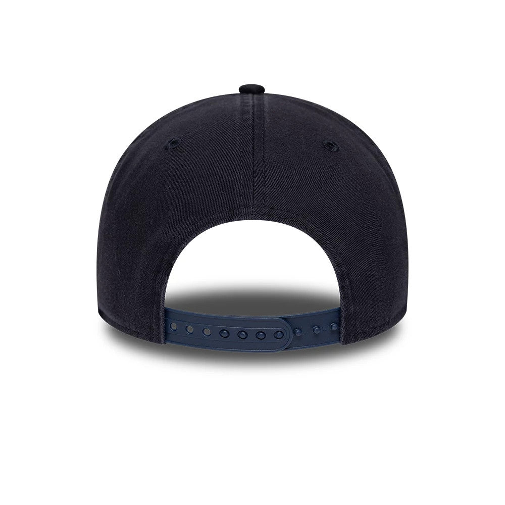 Pictured is this MLB Boston Red Sox 9TWENTY A-Frame Adjustable cap in navy. 7