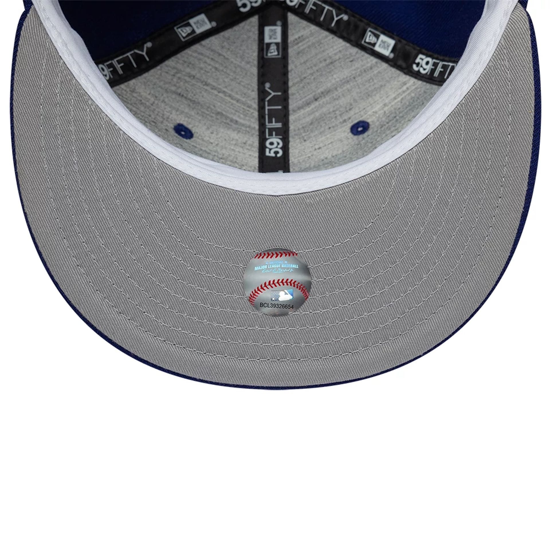 Pictured is this MLB Soft Buckram LA Dodgers 59FIFTY Fitted cap in blue. 2