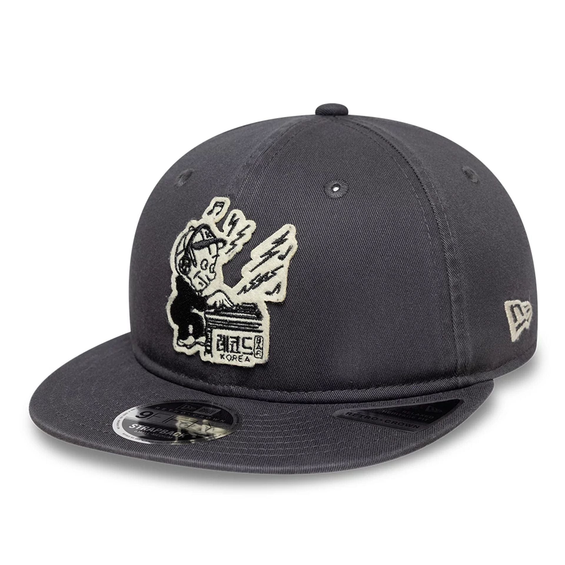 New Era x KRB Grey Retro Crown 9FIFTY Cap 1