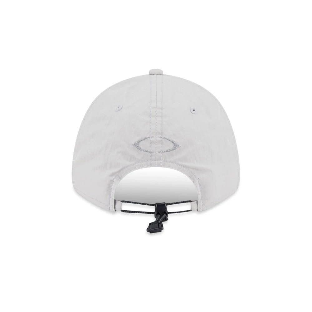 Pictured is this New Era NEC Logo 9FORTY Unstructured cap in grey. 2