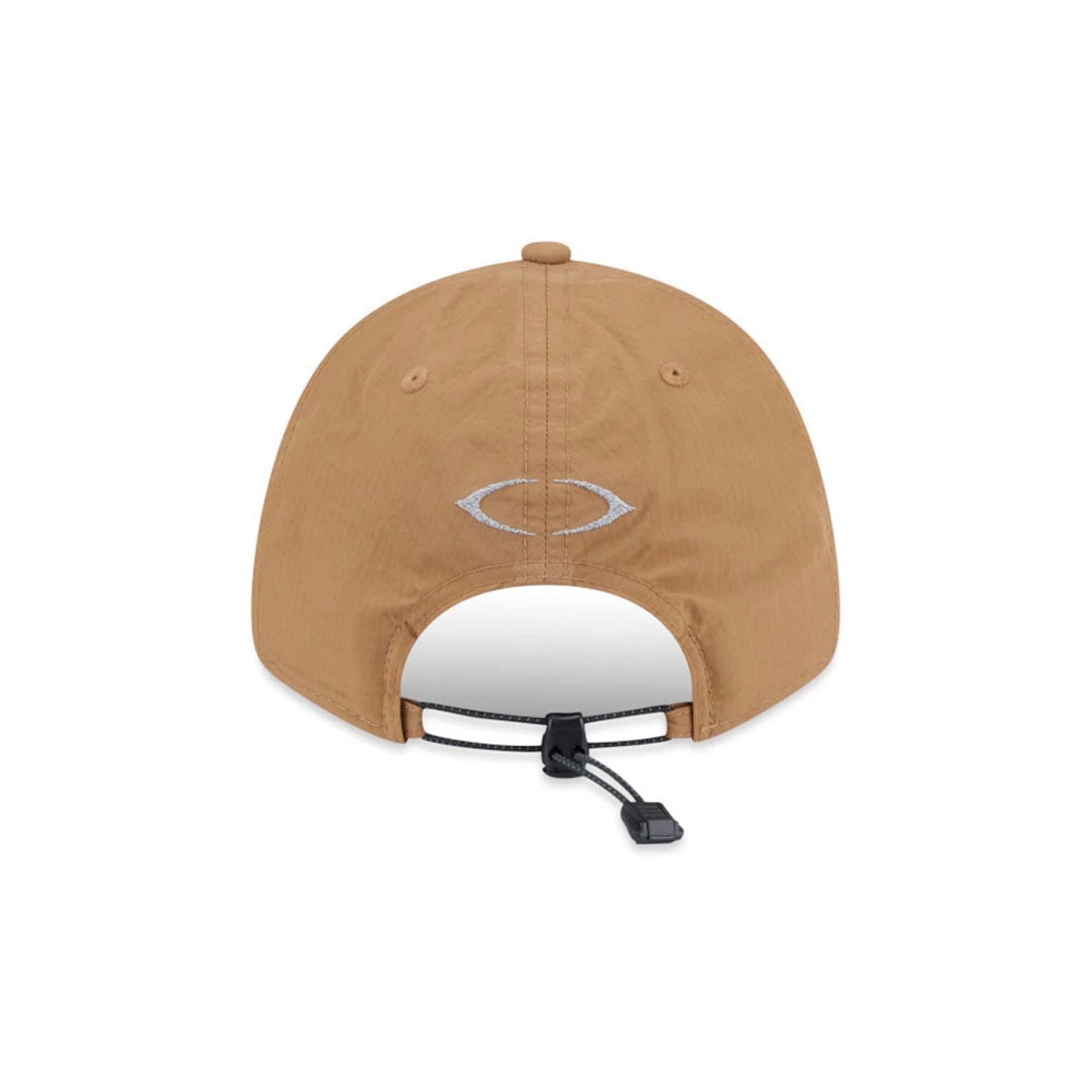 Pictured is this New Era NEC Logo 9FORTY Unstructured cap in Beige. 2