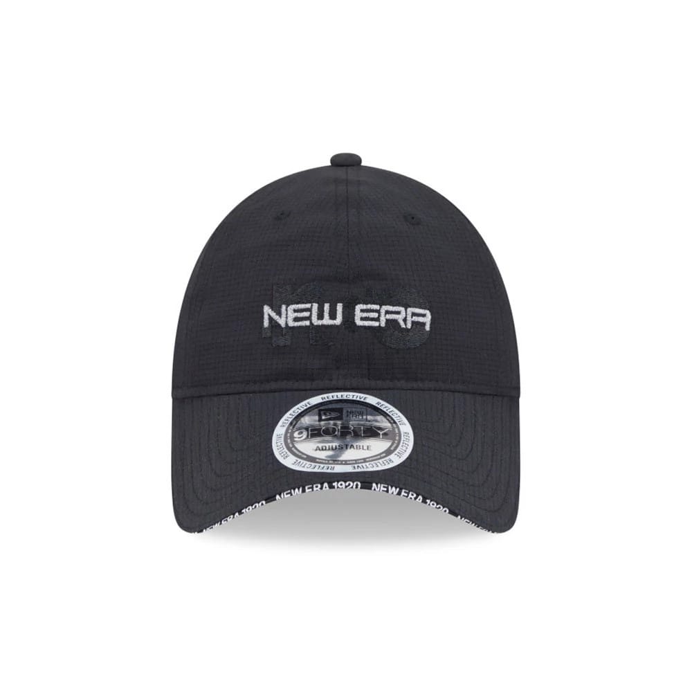 Pictured is this New Era NEC Logo 9FORTY Unstructured cap in black. 3