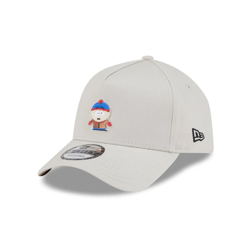 Pictured is this South Park Stan Marsh 9FORTY A-Frame cap in beige. 1