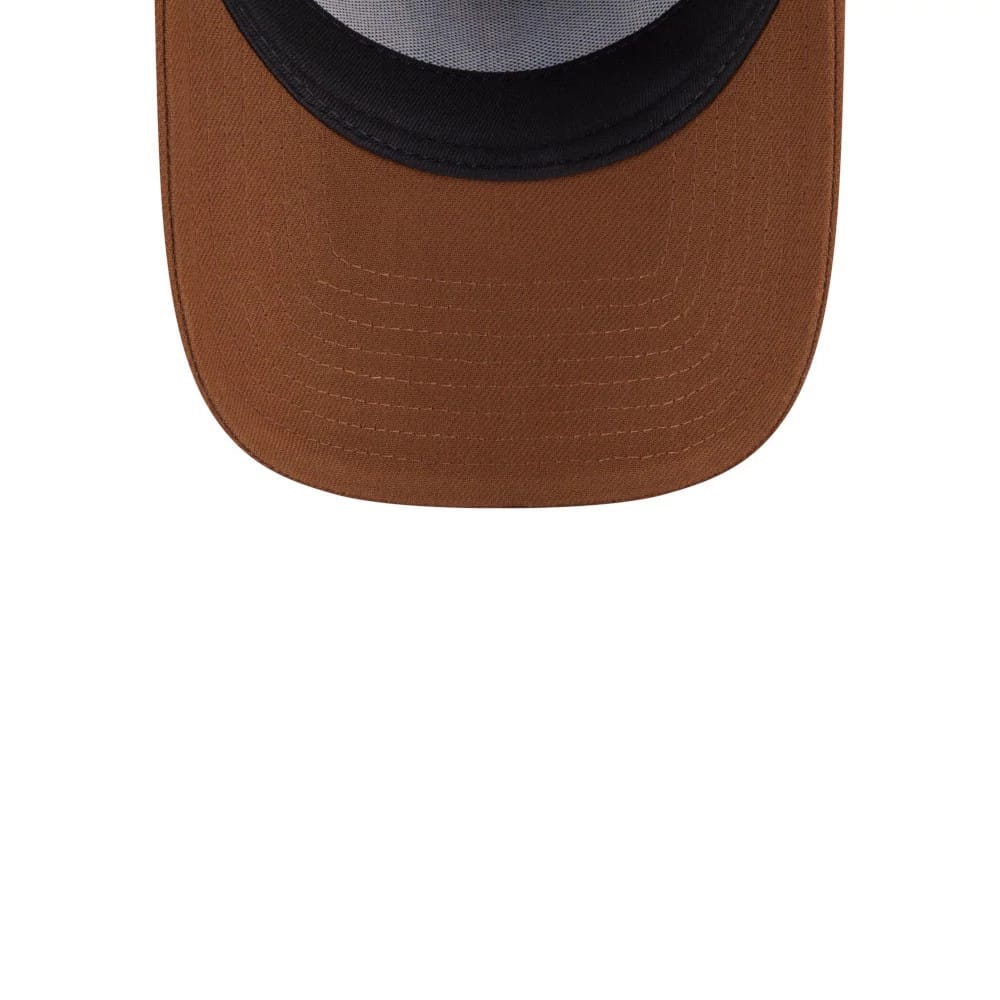 Pictured is this Rick And Morty 9FORTY A-Frame Adjustable cap in open brown. 7