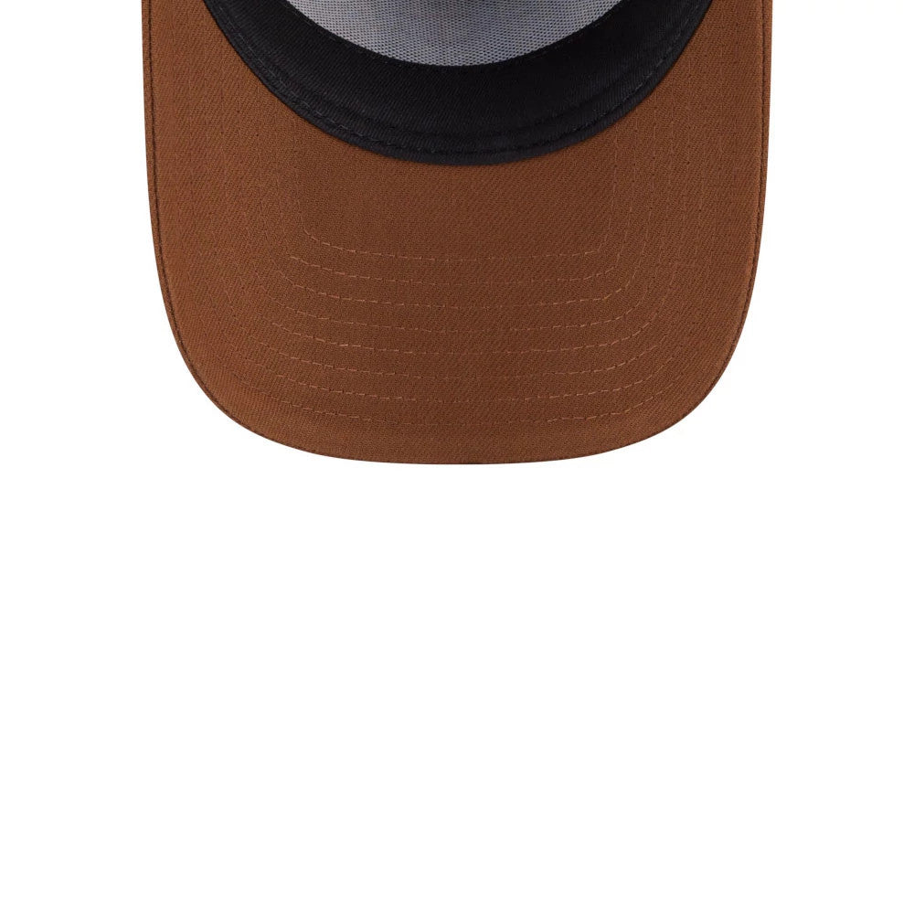 Pictured is this Rick And Morty 9FORTY A-Frame Adjustable cap in open brown. 7