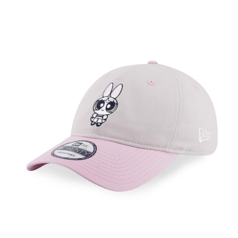 Pictured is this Powerpuff Girls Blossom 9TWENTY cap in grey and pink. 1