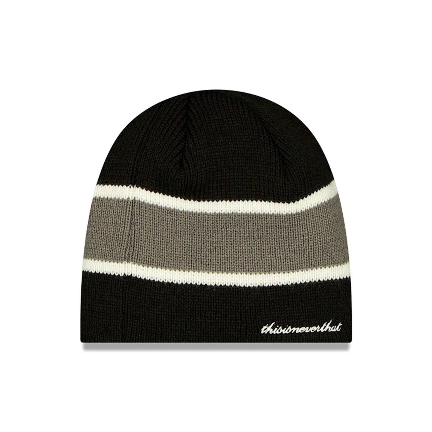 Pictured is this Thisisneverthat X MLB New York Yankees Beanie hat in black. 2