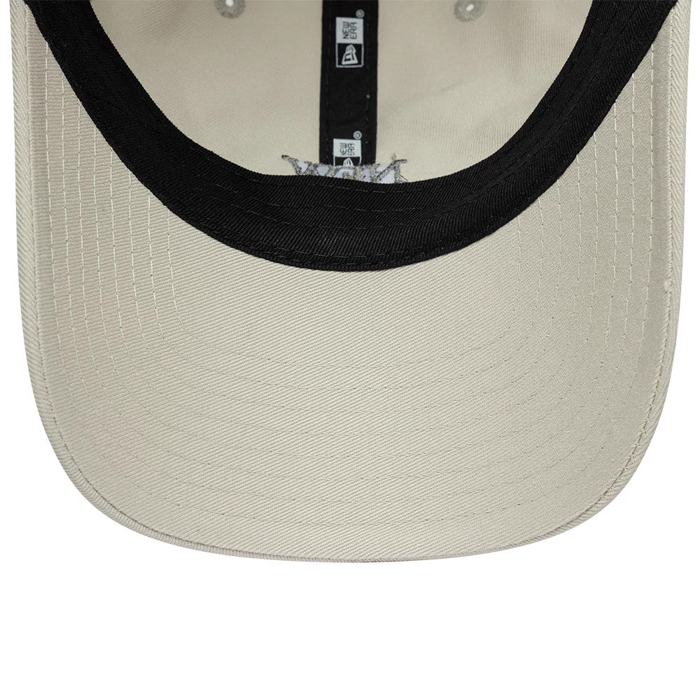 Pictured is this New Era Square Logo Casual Classic cap in Cream . 7