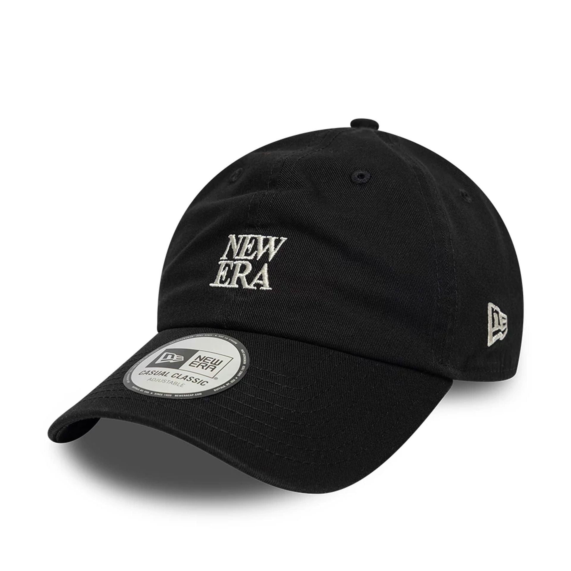 Pictured is this New Era Square Logo Casual Classic cap in black. 1