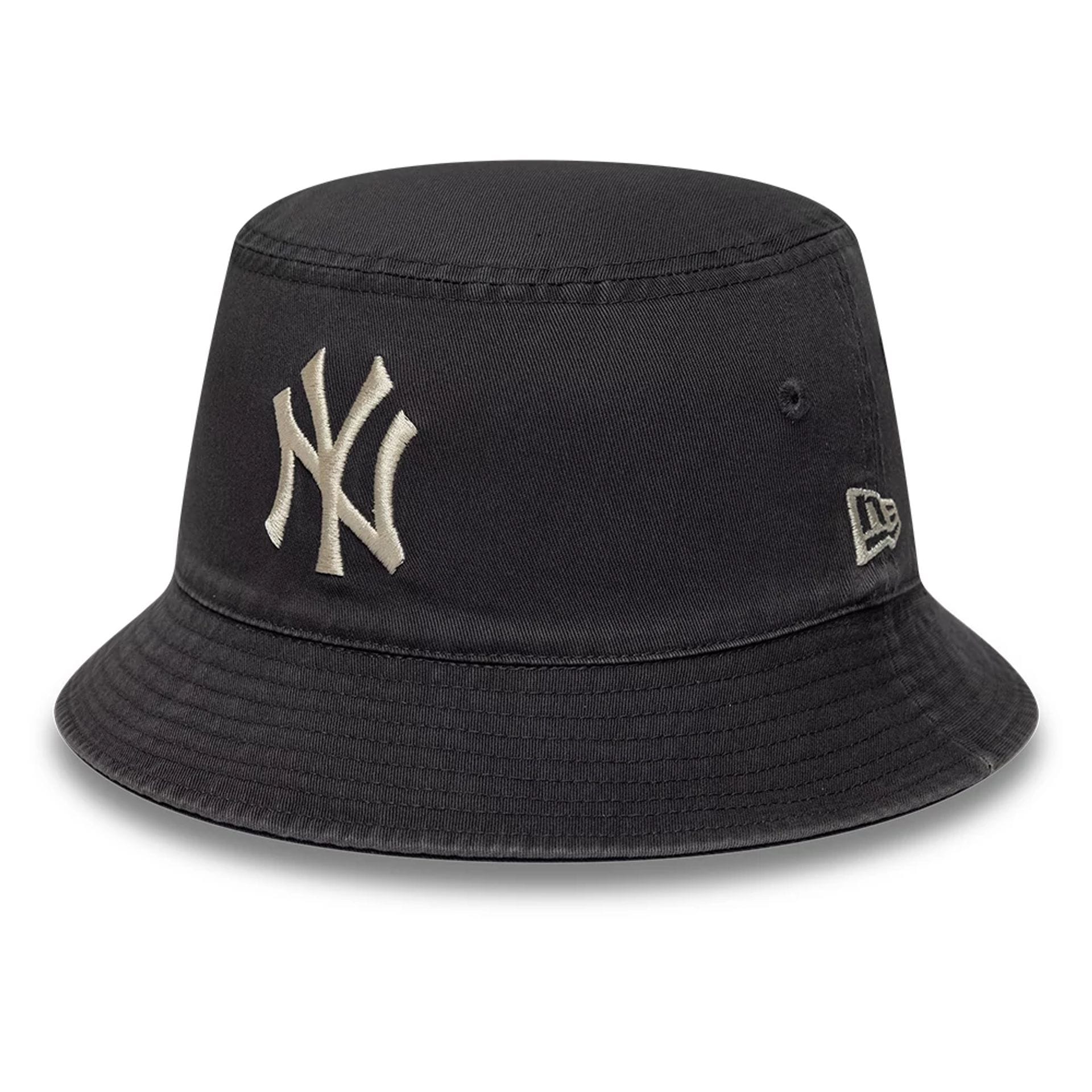 Pictured is this MLB New York Yankees Reversible Bucket hat in navy. 1