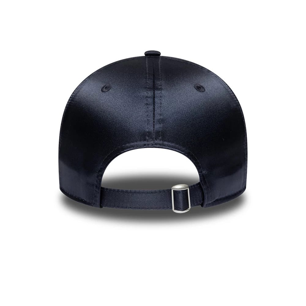 Pictured is this New Era Satin 9FORTY cap in navy. 4