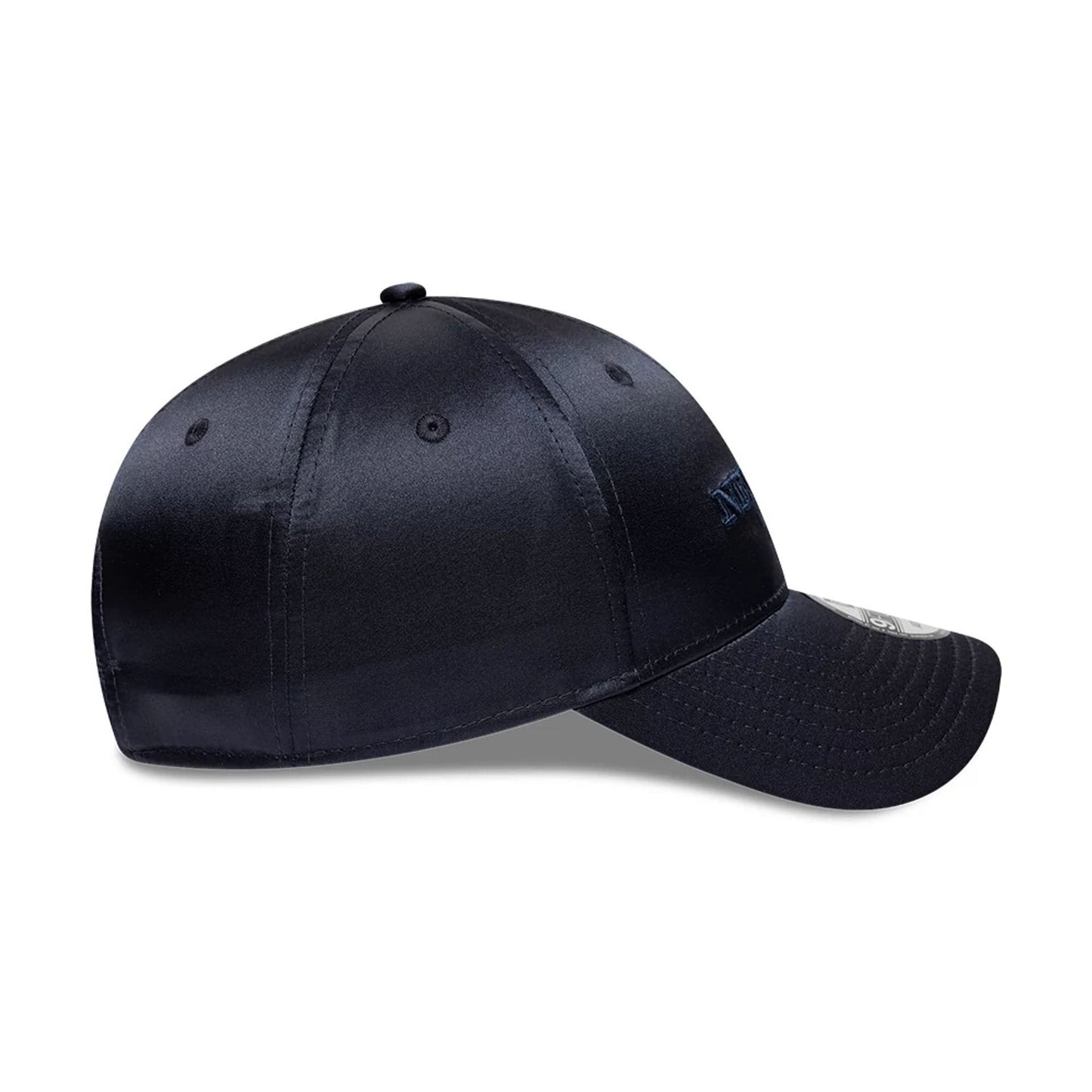 Pictured is this New Era Satin 9FORTY cap in navy. 7