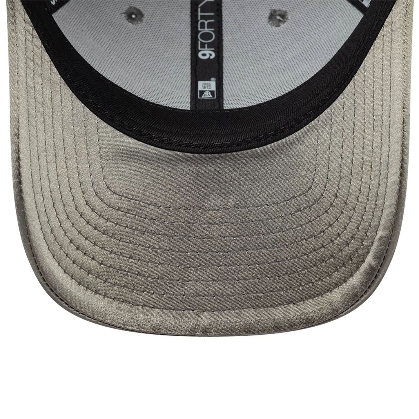 Pictured is this New Era Satin 9FORTY cap in grey. 7