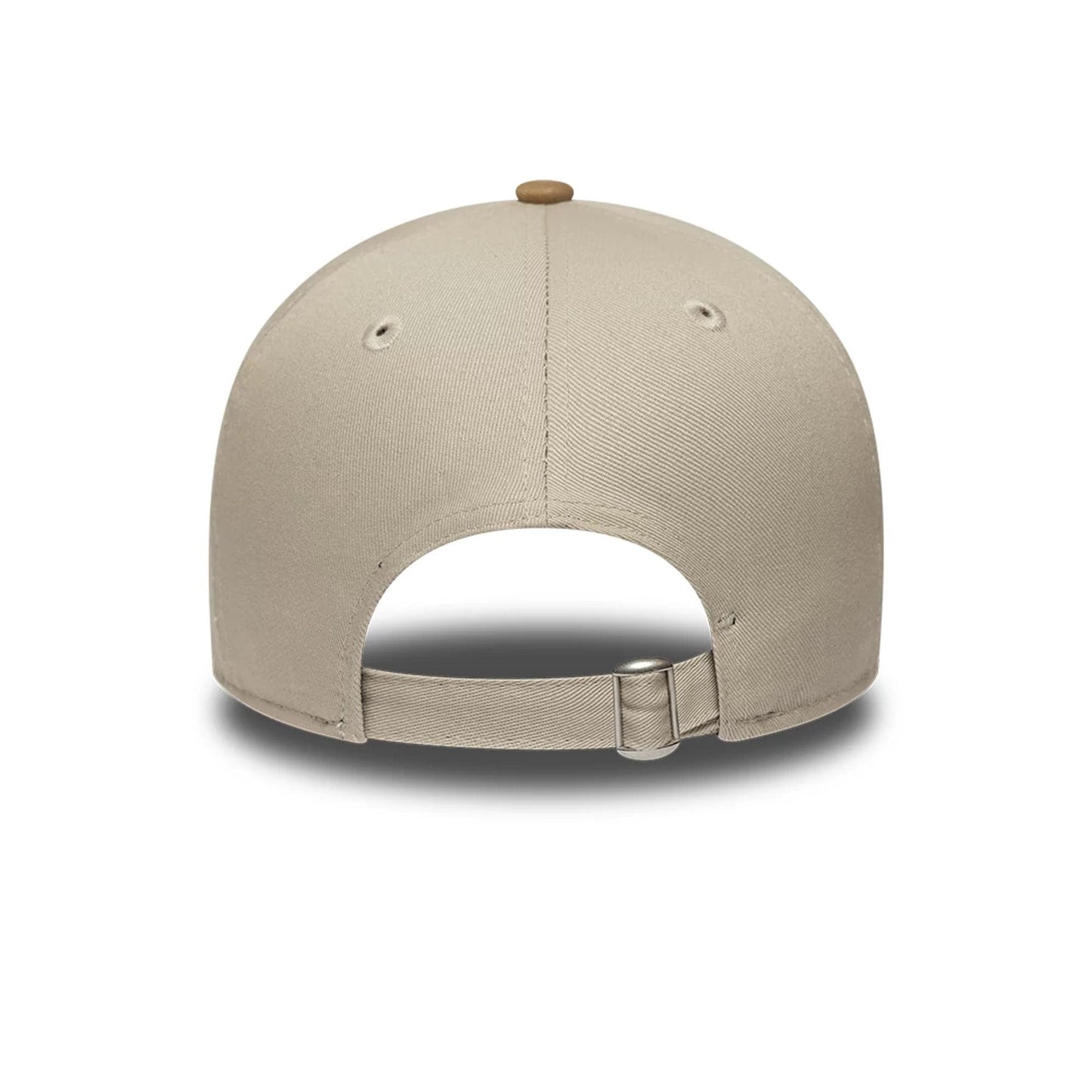 Pictured is this MLB Mocha Mousse LA Dodgers 9FORTY A-Frame Adjustable cap in beige. 7