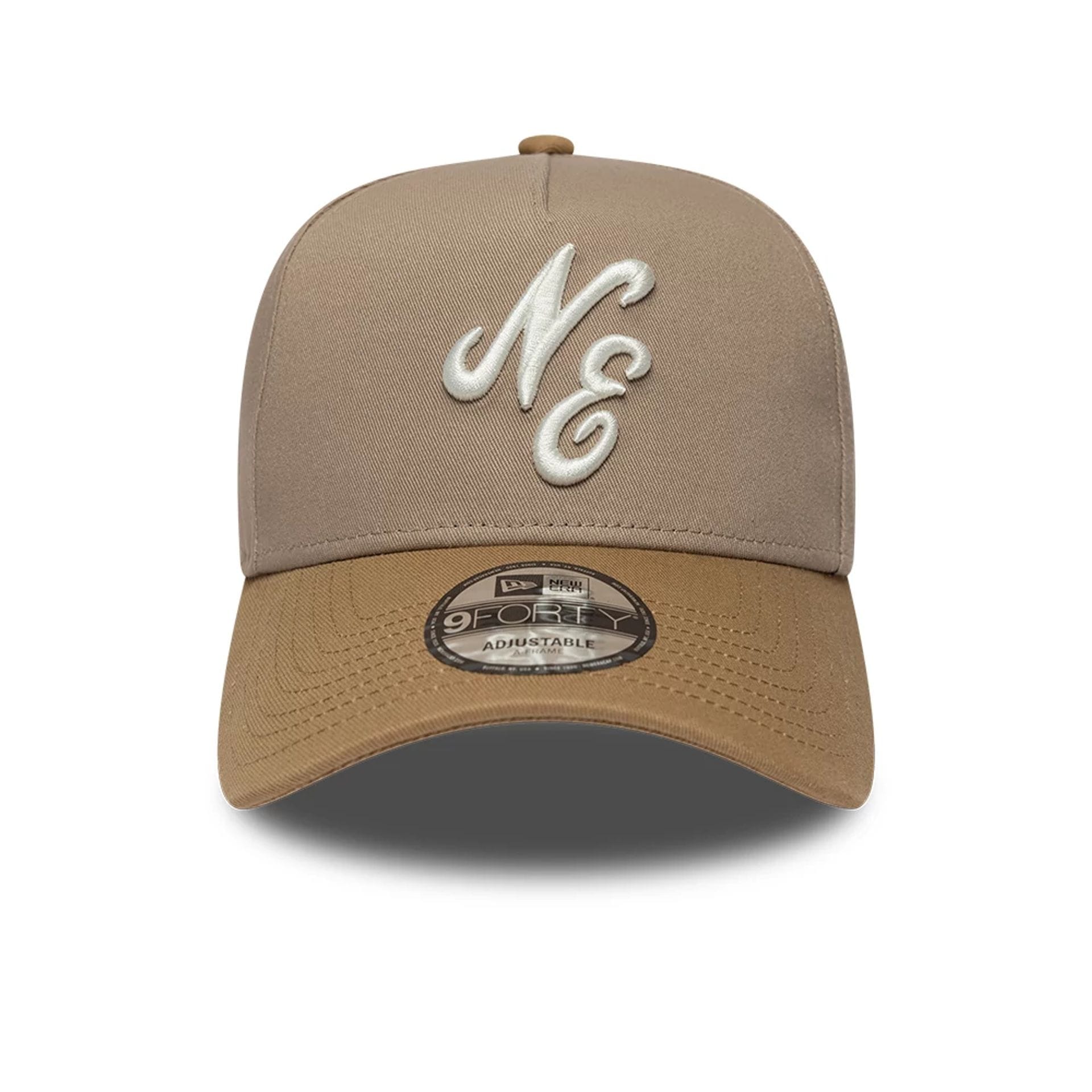 Pictured is this MLB Mocha Mousse 9FORTY A-Frame Adjustable cap in multi. 2