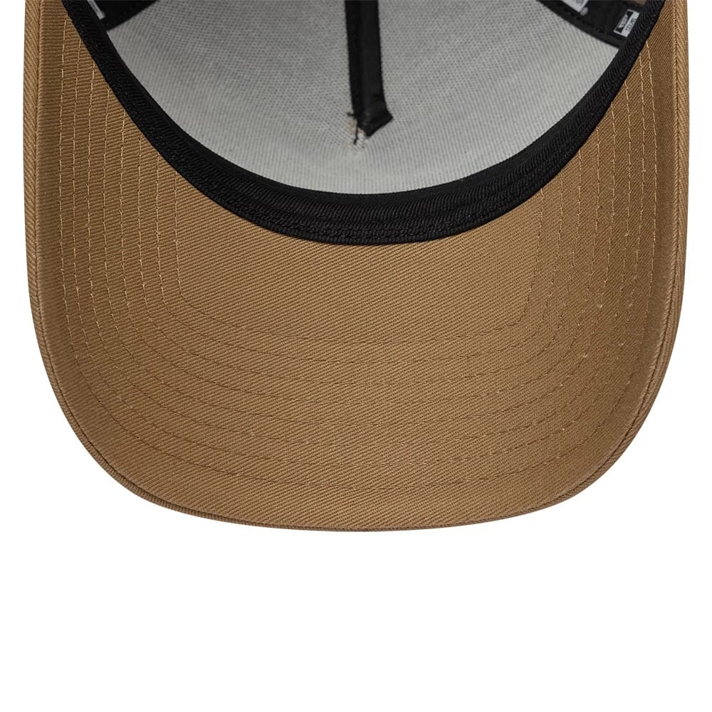 Pictured is this MLB Mocha Mousse 9FORTY A-Frame Adjustable cap in multi. 7
