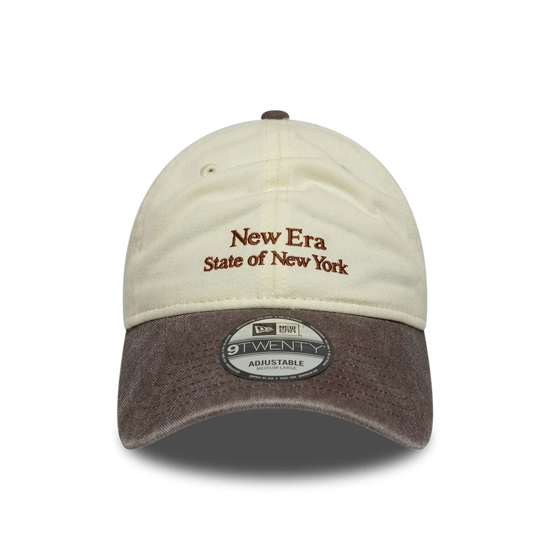 Pictured is this New Era State Of New York 9TWENTY cap in Cream. 2