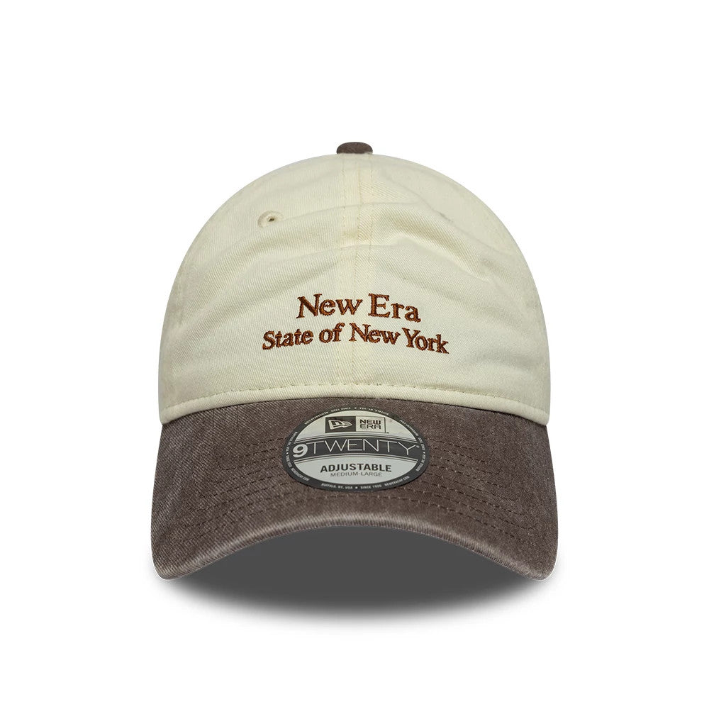 Pictured is this New Era State Of New York 9TWENTY cap in Cream. 2