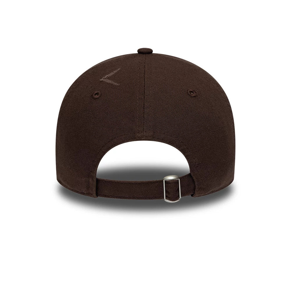 Pictured is this MLB Distressed LA Dodgers 9TWENTY cap in dark brown. 4