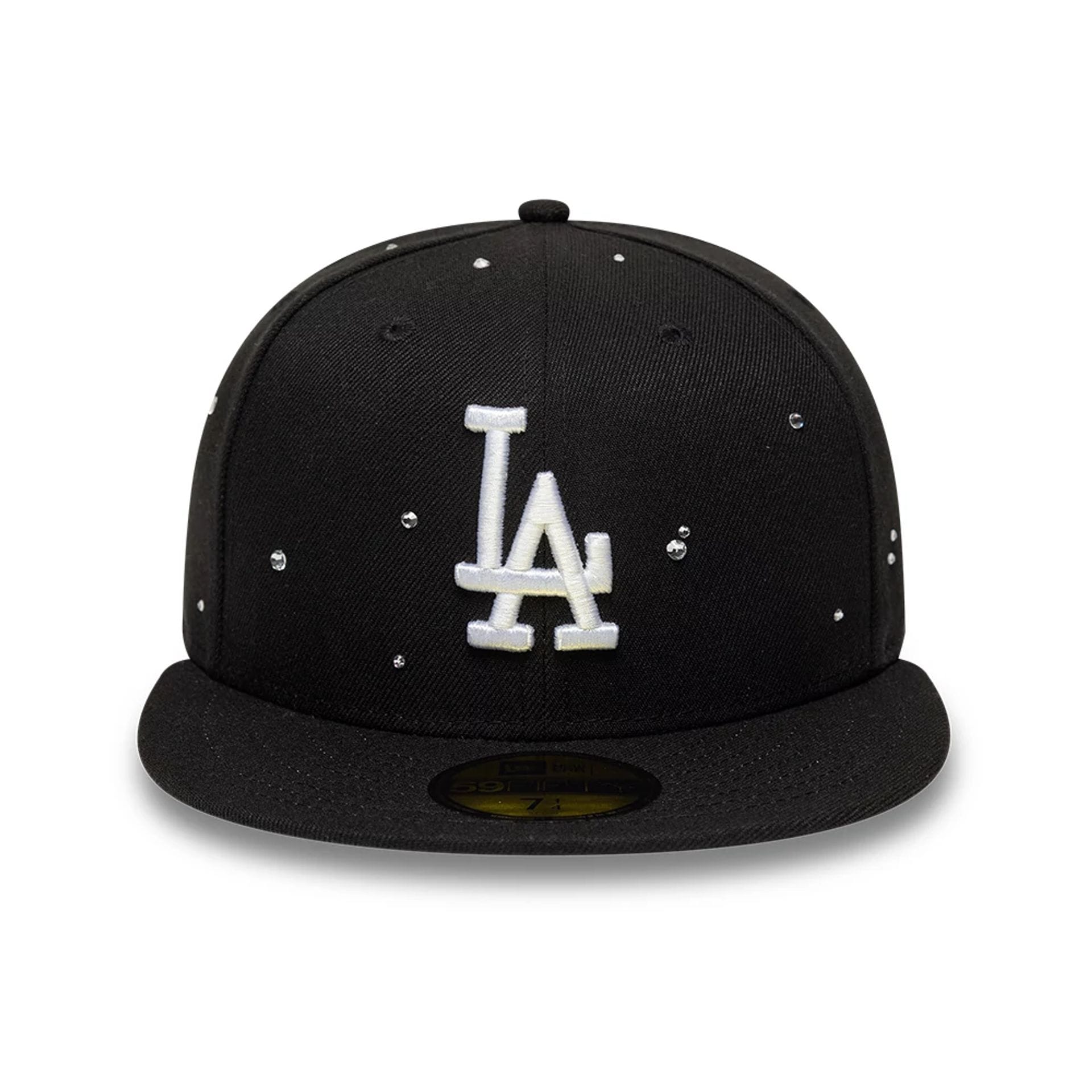 Pictured is this MLB Night Out LA Dodgers 59FIFTY Fitted cap in black. 2