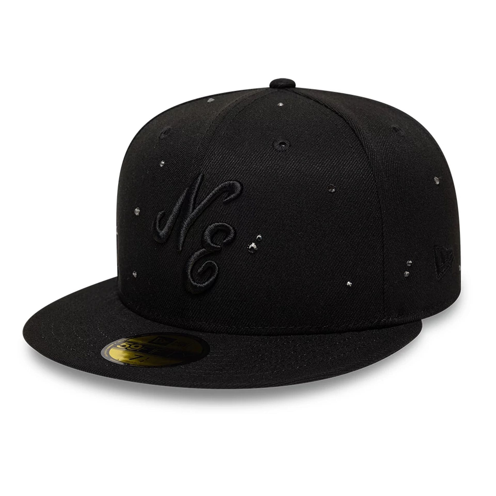Pictured is this New Era Night Out 59FIFTY Fitted cap in black. 1