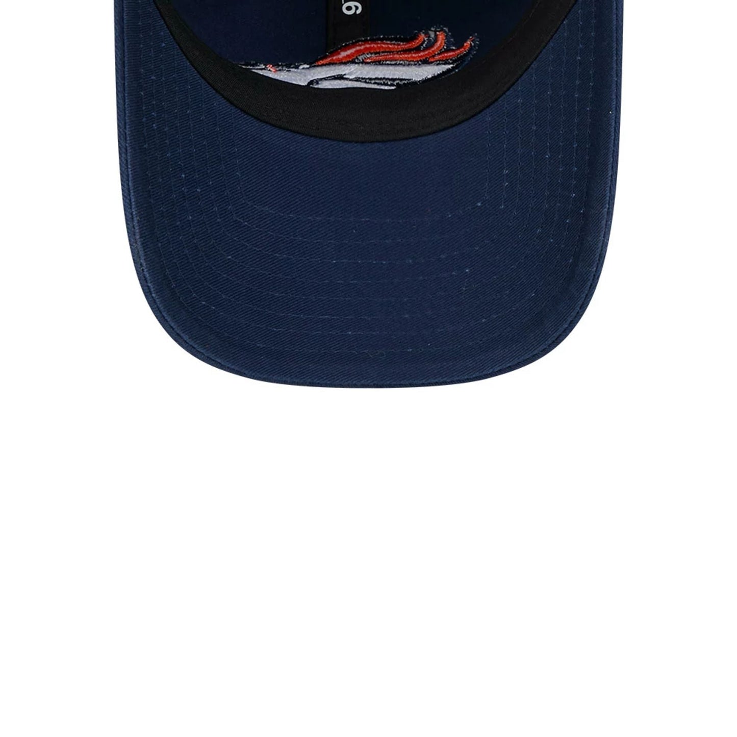 Pictured is this NFL X Bad Bunny Denver Broncos Casual Classic cap in navy. 7