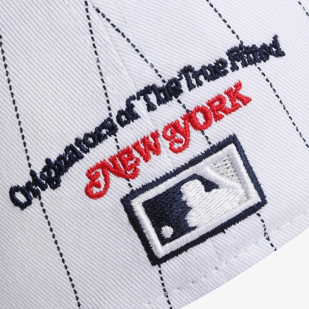 Pictured is this MLB 59FIFTY Day New York Yankees Retro Crown 59FIFTY Fitted cap in white. 9