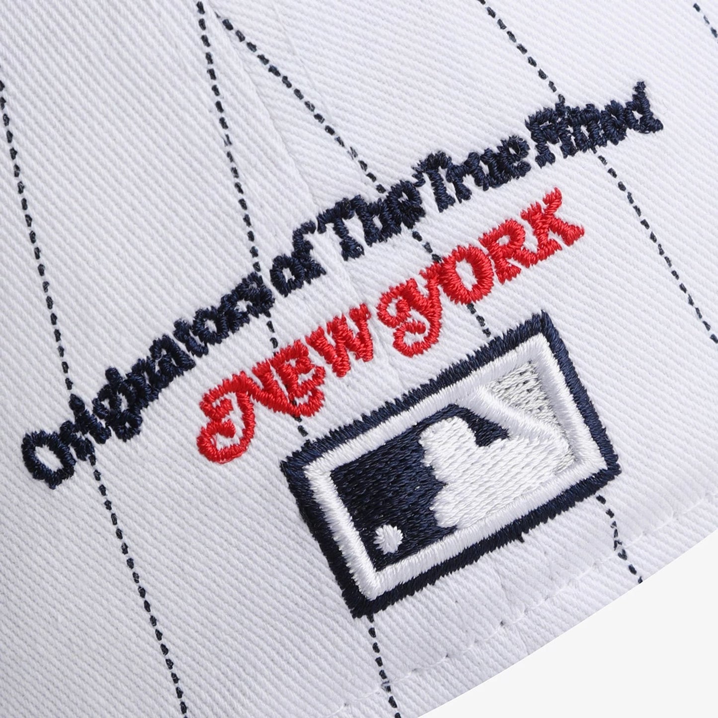 Pictured is this MLB 59FIFTY Day New York Yankees Retro Crown 59FIFTY Fitted cap in white. 9