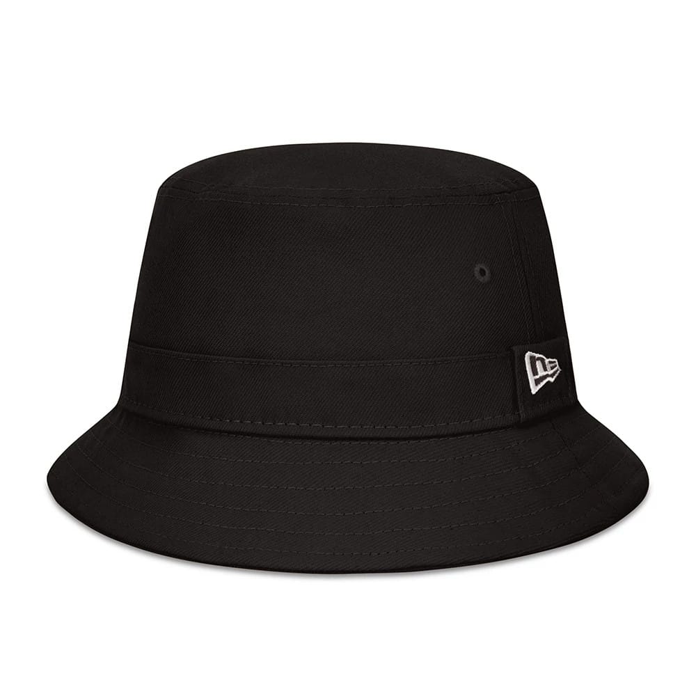 This is a New Era Essential Black Bucket Hat 1
